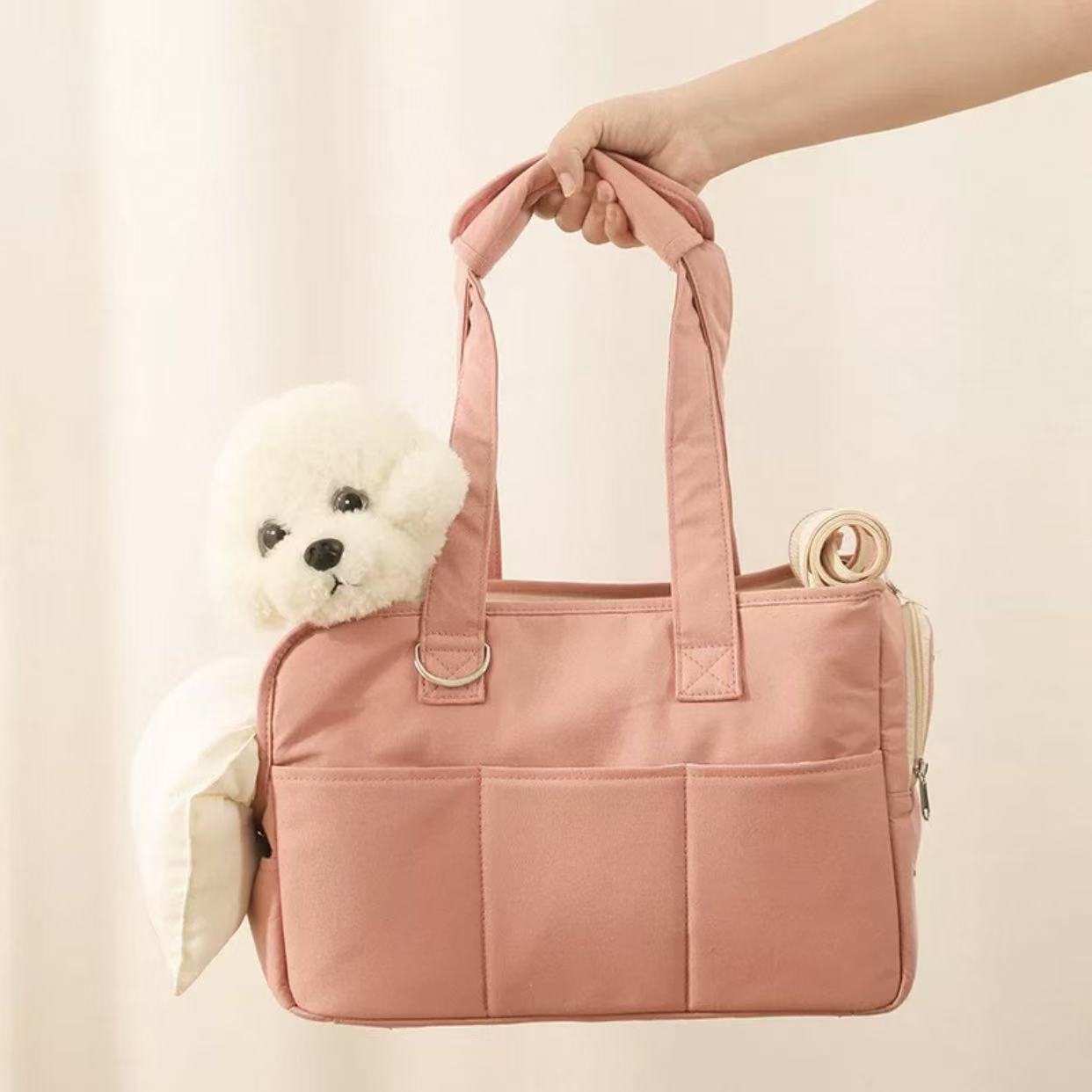 Dog outdoor bag, pet one shoulder portable dog bag, small dog Yorkshire cat bag