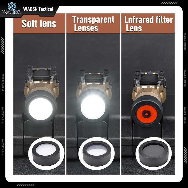 WADSN X300 Series Flashlight X300U X300V Hunting Lamp Nylon Protect Cover 26mm/28mm for SF Surir Light X400 X400V Pistol LightXJ250303