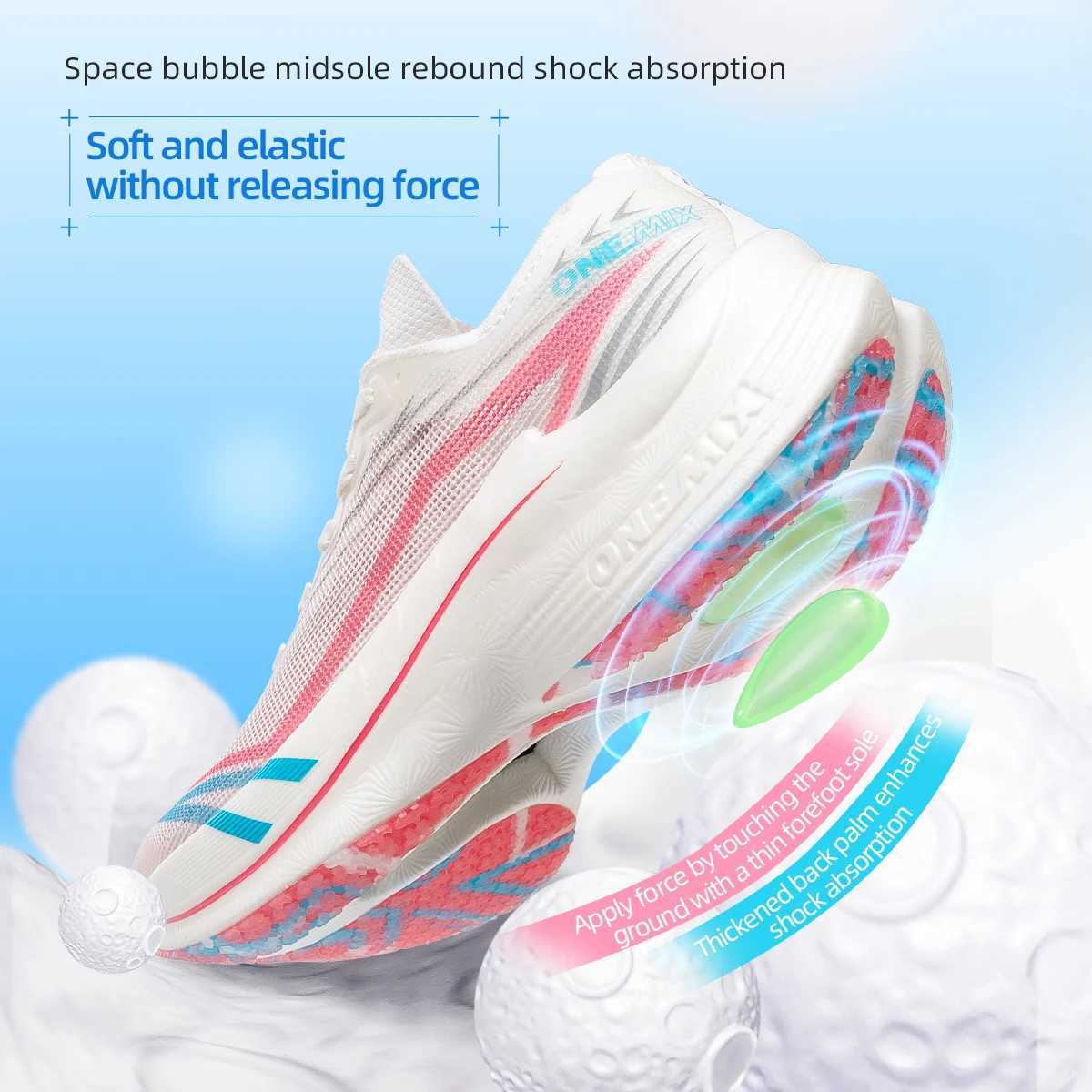 ONEMIX 2025 New Carbon Plate Marathon Running Shoe Pro Tests Stable port For Shock-absorbing tralight Bounce Sneakers Z250304