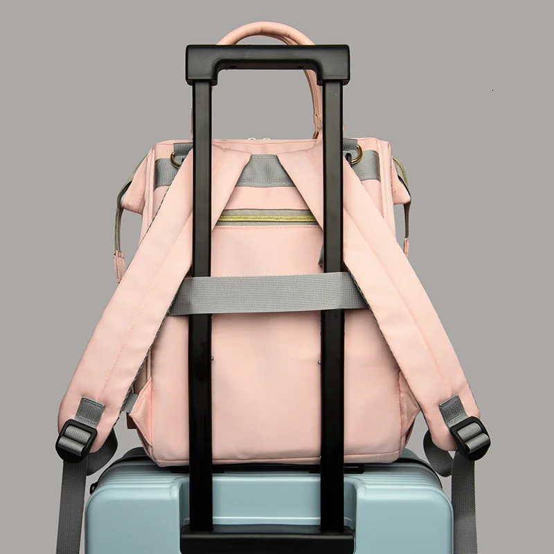 Large Capacity Mommy Bag Multi-Functional Mommy and Baby Bag Travel Backpack High-Quality Insulated Milk Bag Cross-Border 250304