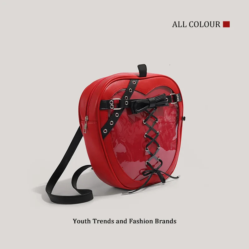 Ship from US Niche Design Apple Backpack Goodlooking Highcapacity Bow Adjustable Shoulder Strap Personality Western Style Womens 250304FBB