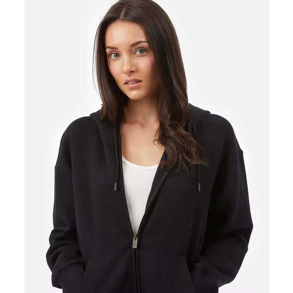 Custom Women's Eco-Friendly Hooded Zip-Up Oversized Fleece Hoodie