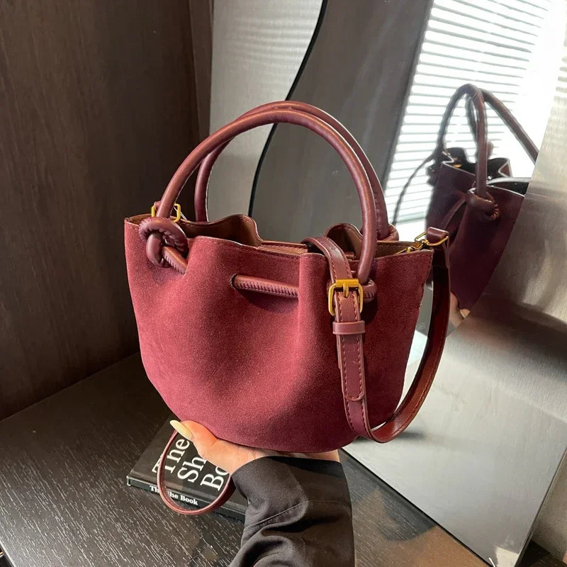 Sewing Thread PU Zipper Womens Crossbody Bags Versatile Womens Bags High Quality Basic Style Youth Shoulder Bags 250303