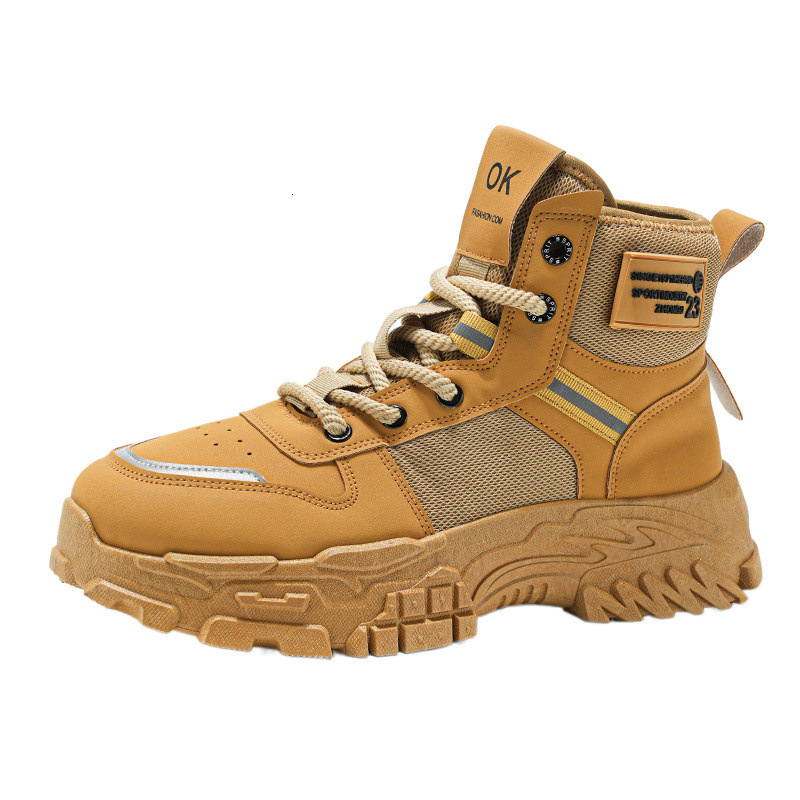 High Top Martin Boots 2025 Designer s New Original Hot Selling Men s Lace Up Fashionable Multifunctional Thick Soled Sports And Leisure Short Boots
