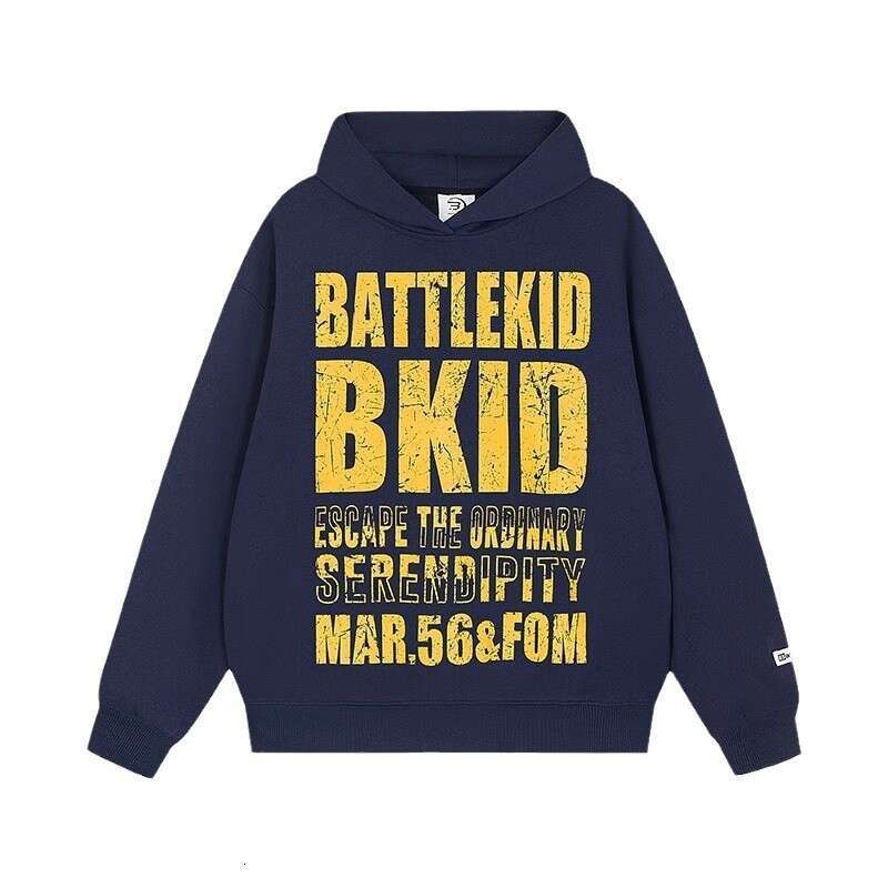 China-Chic Autumn/Winter New American Fashion Brand Couple Hoodie Coat mottled letters hooded sweater women