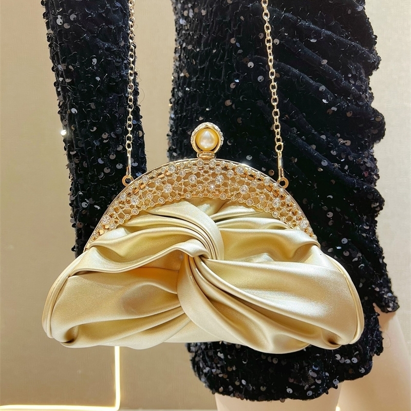 Fashion Women luxurious Chain Shoulder Bags Party Female Chic Crossbody Prom Clutch Handbags And Purse w250303