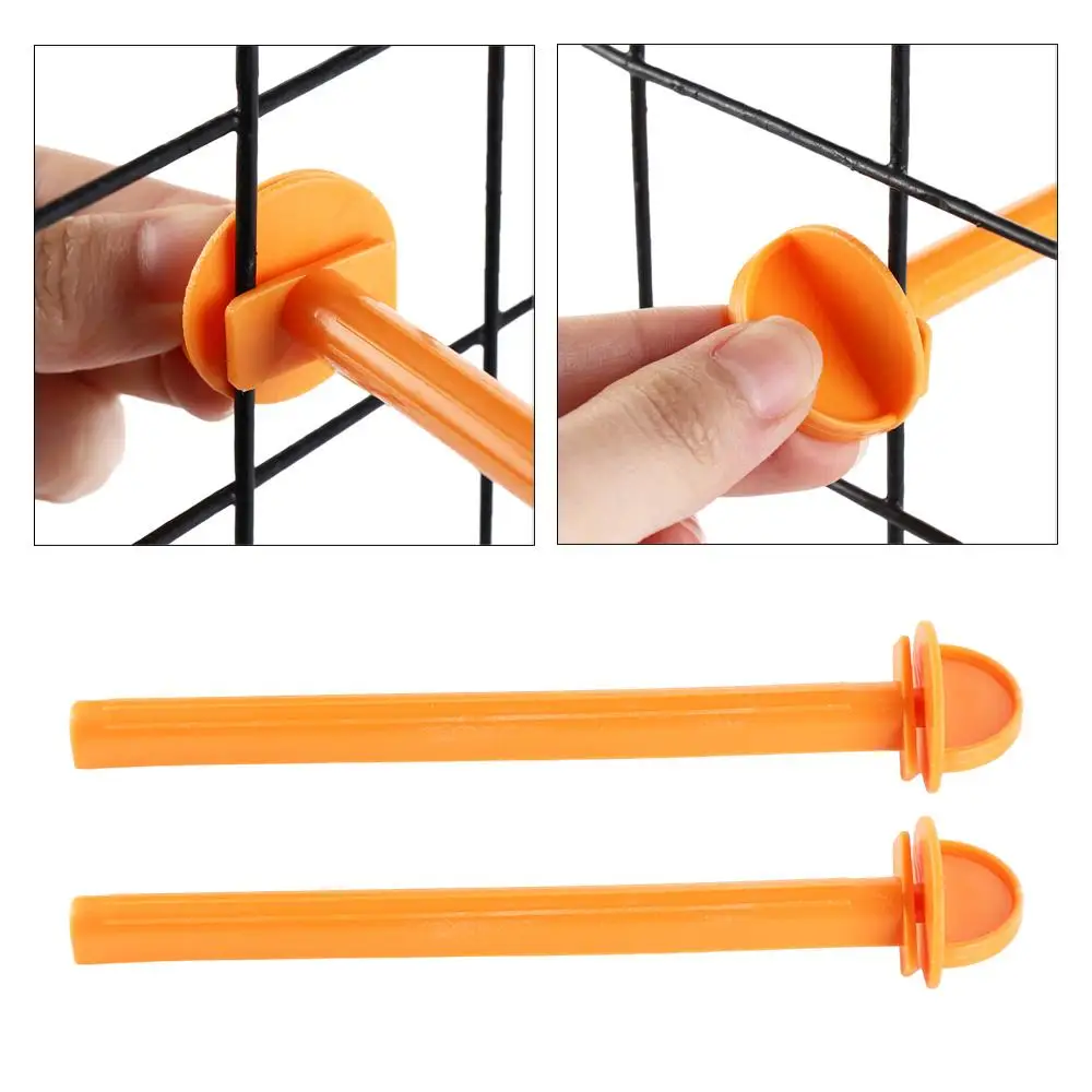 1pc Plastic Birdcage Stand Pole Pet Bird Platform Standing Stick Toy Birds Cage Perch Rod Bird Pole 16cm حبل للطيور