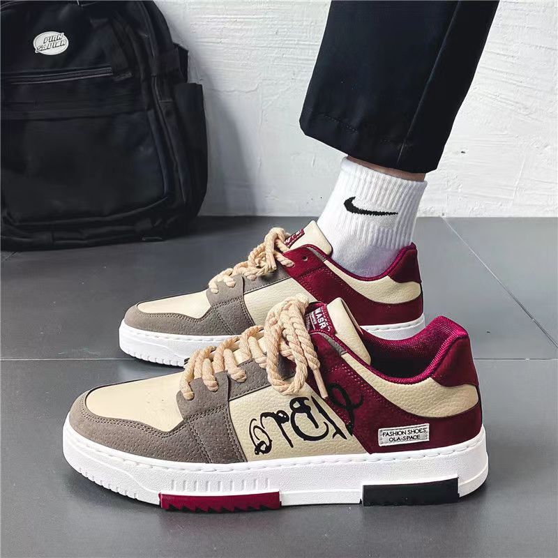 2025 Spring New Korean Designer Shoes Fashion Men's Multi Functional Shoes European And American Popular Men's Youth Sports And Leisure Shoe