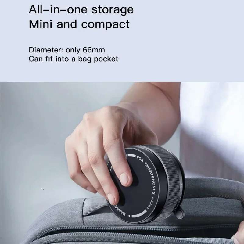 Double Sides Phone Holder Magnetic Vacuum Adsorption Bracket 360 Degree Rotation Foldable GPS Stand Sucker Cup Support