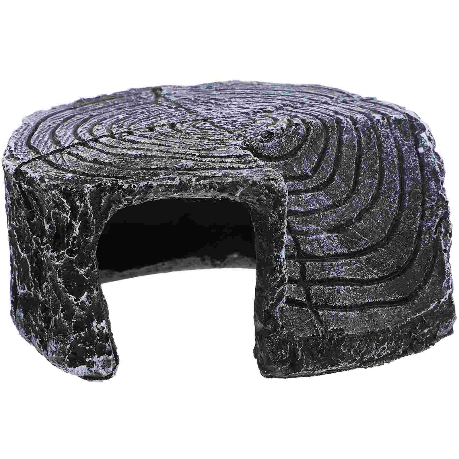 Animal Turtle Hideout House Basking Platform Tank 125x11x6cm Reptile Bearded Dragon Cave Large Ramp Decorations