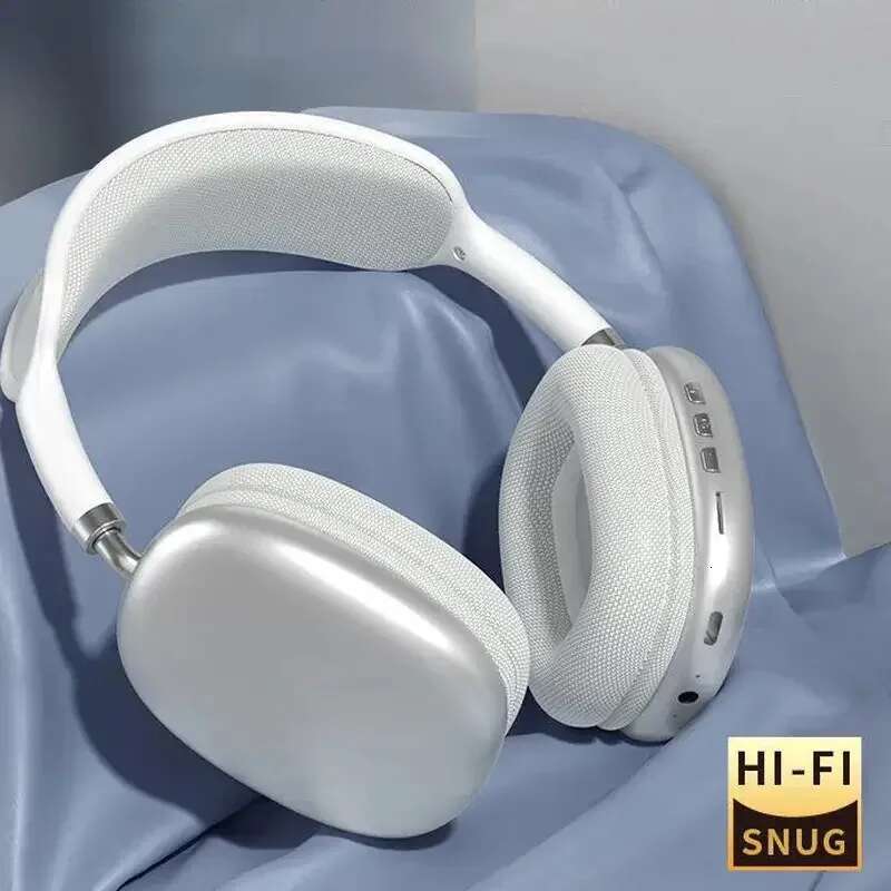NEW P9 Pro Max Air Wireless Bluetooth Headphones Noise Cancelg Earphones Mic Pods Over Ear Sports Gaming Headset