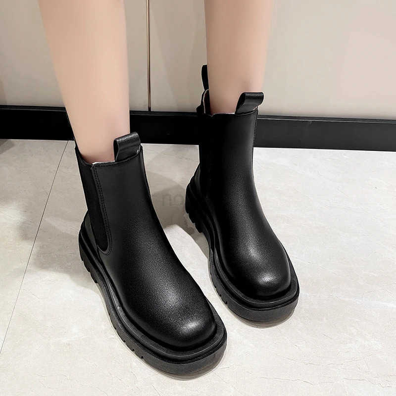 2024 New Thicken Winter Knight Boots Wen Knee High Long Square Heel Boots Thick Motorcycle Goth Boots Black Botas Mujer Z250304