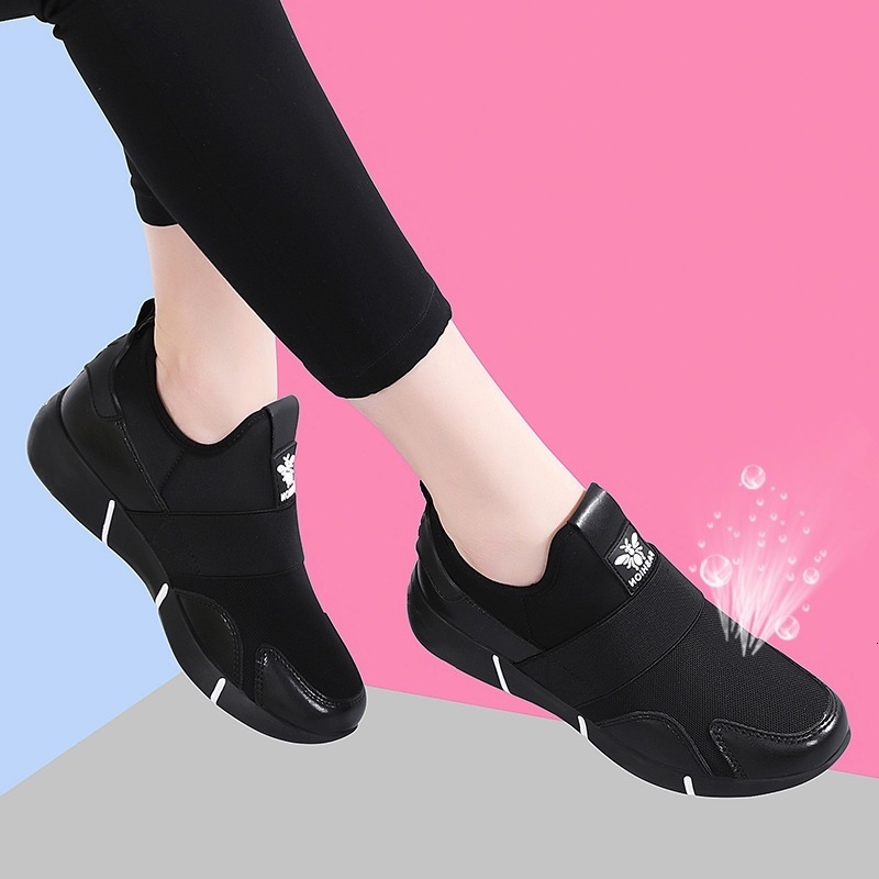 2025 Spring/Summer New Style Breathable Soft Sole Increased Black Fashion Designer Multi functional Sports and Leisure Running Shoes