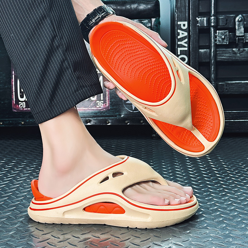 2025 Free Shipping slides Couple slippers Wear slippers black women and men Summer fashion thick soled outside summer 35-44