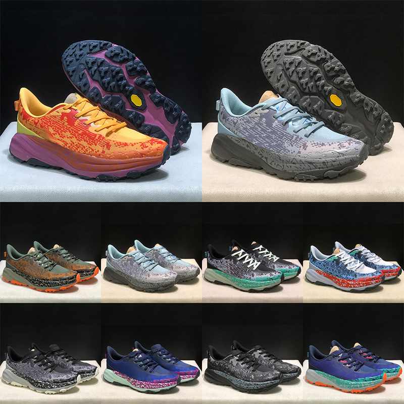 SpeedGoat 6 sneakers Designer running shoes mens womens bondi 8 9 sneaker ONE womens Challenger 7 Anthracite hiking shoe men outdoor Sports Trainers