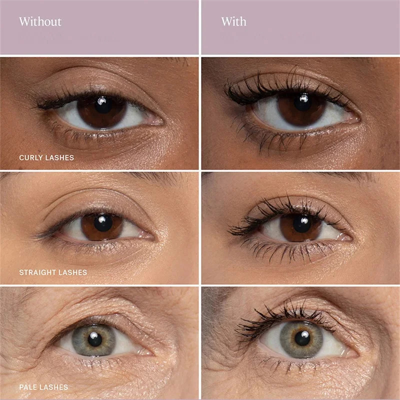 Eyelashes Lengthening Mascara Waterproof Long Lasting Silky Lash Black Eyelashes Extension Make Up Beauty Eye Korean Cosmetic 250303