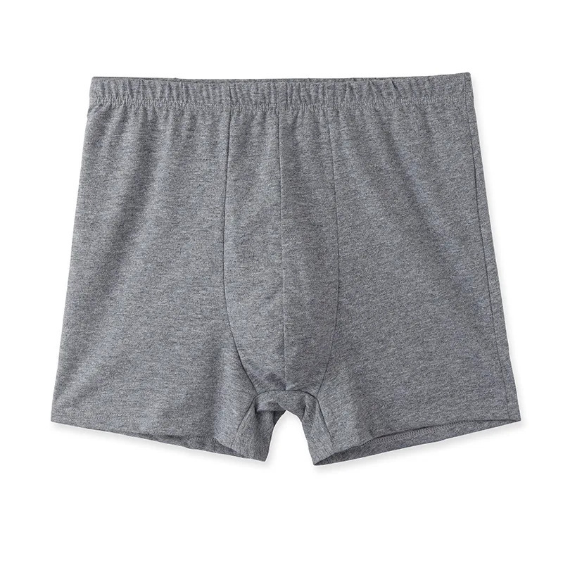4PCS 100% cotton Mens Boxer Pantie Lot Underpant Loose Large Short Cotton Plus Size Underwear For Mens Boxer Male 8XL 9XL 10XL 250303