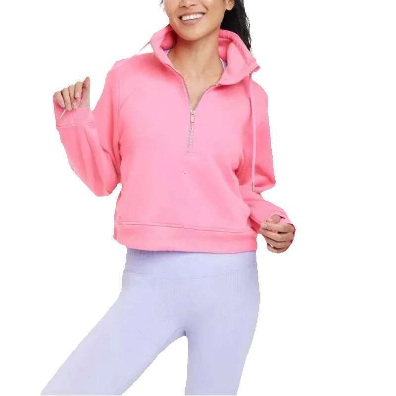 Custom Women's Sweatshirts Tracksuit Pullover Gym Sports Womens Zip Up Cropped Oversized Hoodies For Women