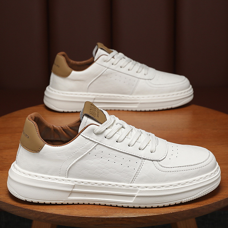 Spring And Summer Breathable White Shoes 2025 Designer s New Men s Multifunctional Outdoor Exercise Work Versatile Board Shoes