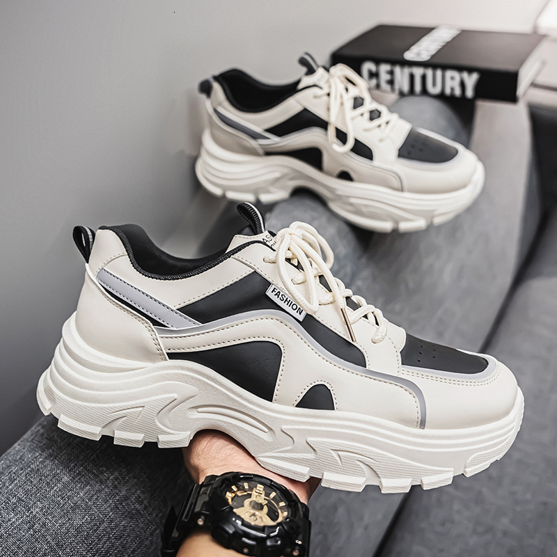 2025 Four Seasons Designer s New Original Breathable White Panda Color Men s Multi Functional Thick Soled Sports Shoes Casual Running Fashion Shoes
