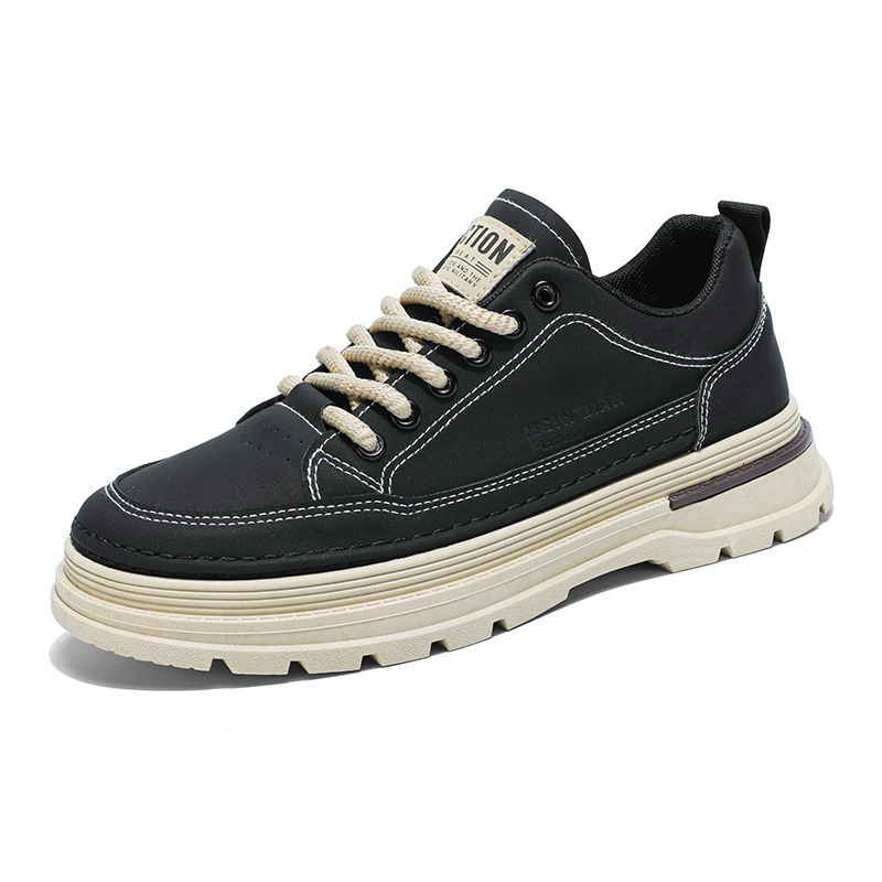2025 Famous Designer s New Martin Men s Short Boots Fashionable Multi Functional Thick Bottom Anti Slip Leather Outdoor Sports And Leisure Board Shoes