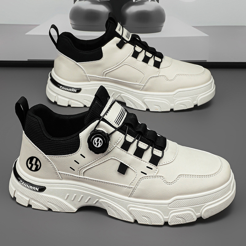 2025 Four Seasons Designer s New Original Niche Fashion Trend Versatile Breathable Martin Boots Thick Soled Casual Board Shoes Men s Sizes 39-44