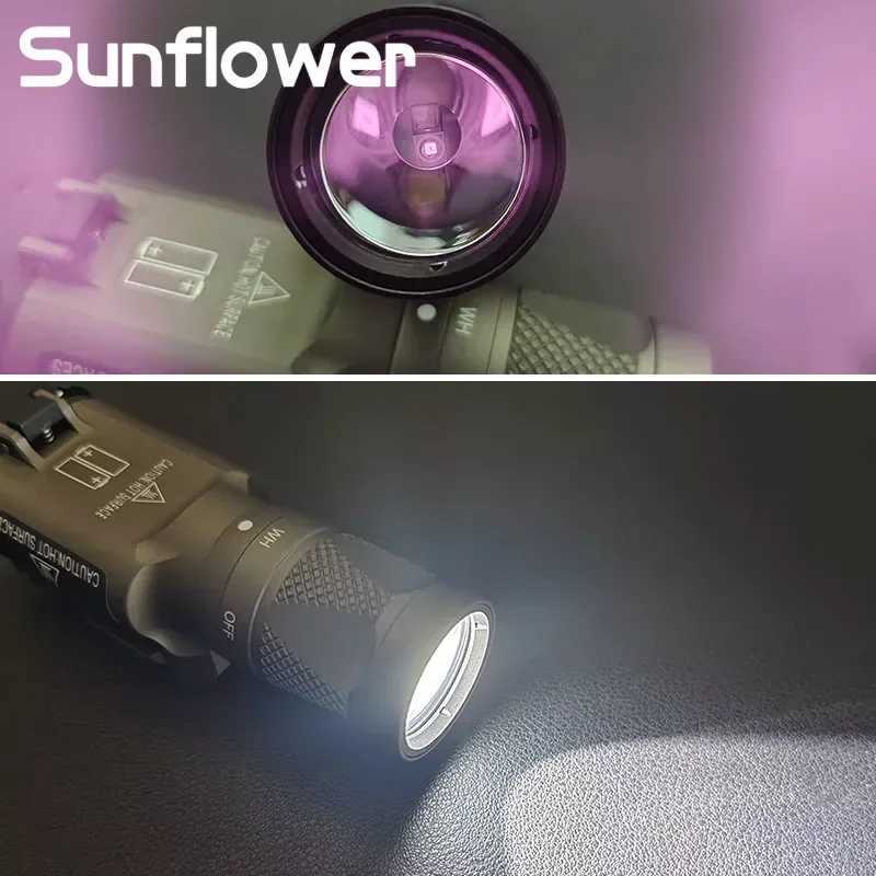 Tactical SF X300 X300V-IR infrared night vision+D white light flash weapon pistol gun light 500 lumens air gun huntingXJ250303