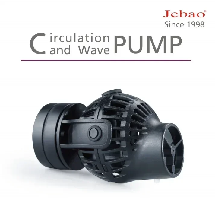 Jebao Circulation Aquarium Fish Tank Marine Wave Pump 220v 50hz Wavemaker CWP-5000 New 500-5000L/H