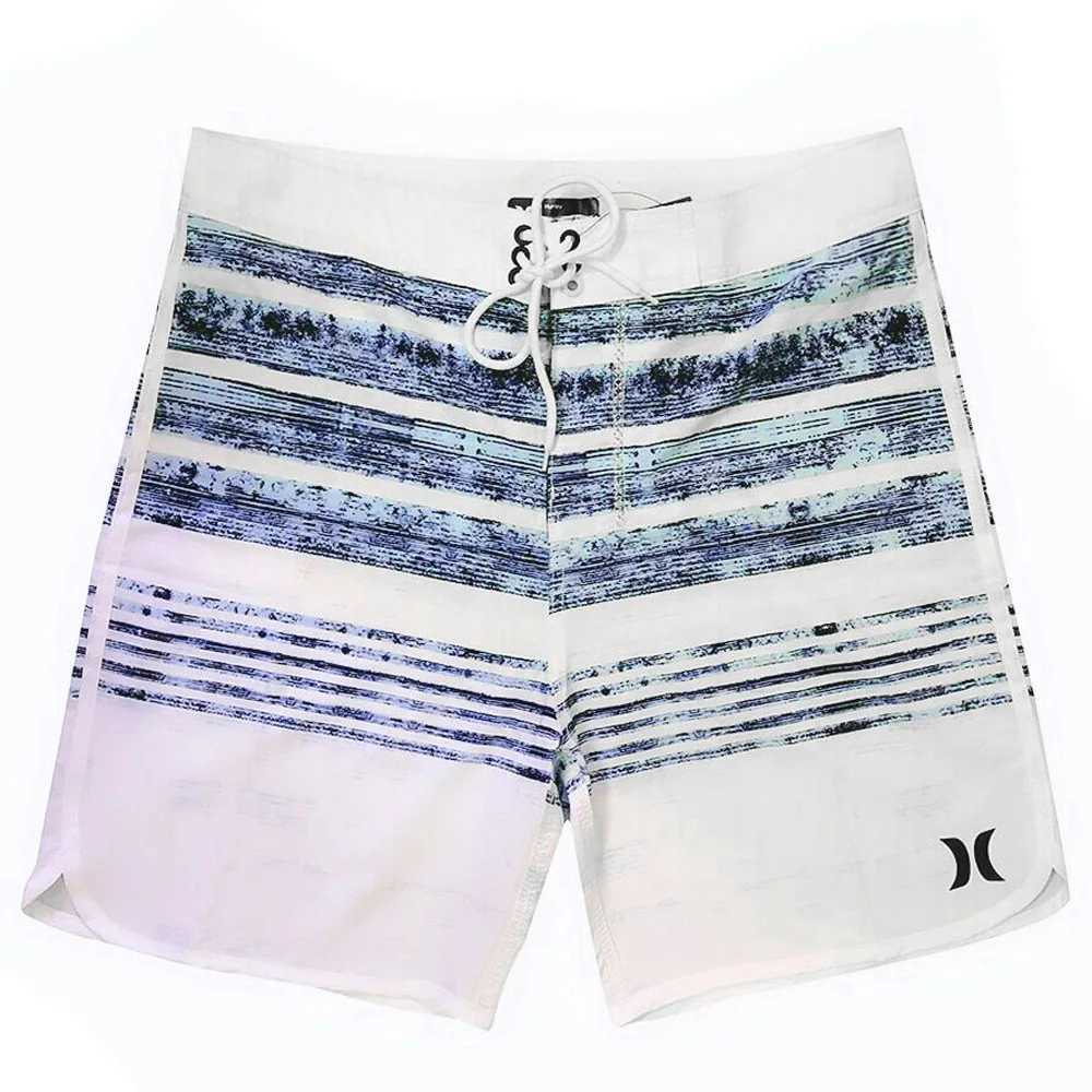 Summer new waterproof four-sided stretch board shorts Casual sports quick drying beach pants for menT250304