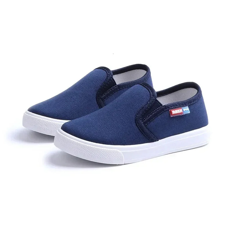 School Children Canvas Shoes Fashion Unisex Kids Casual for Boys Girls Childrens Sneakers Soft Breathable AllMatch White 250303