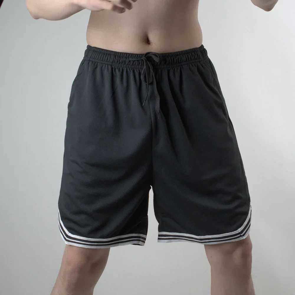 1pc/2pcs Summer New Mens Sports Fitness Shorts Men Basketball Game Training Running Casual Loose Quick-Drying Five-Point PantsT250304