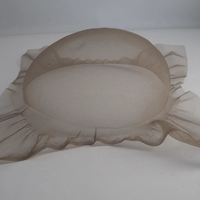 5pcs/Lot Half Lace Wig Caps For Making Toupee or Hair Topper Wig Base 250228