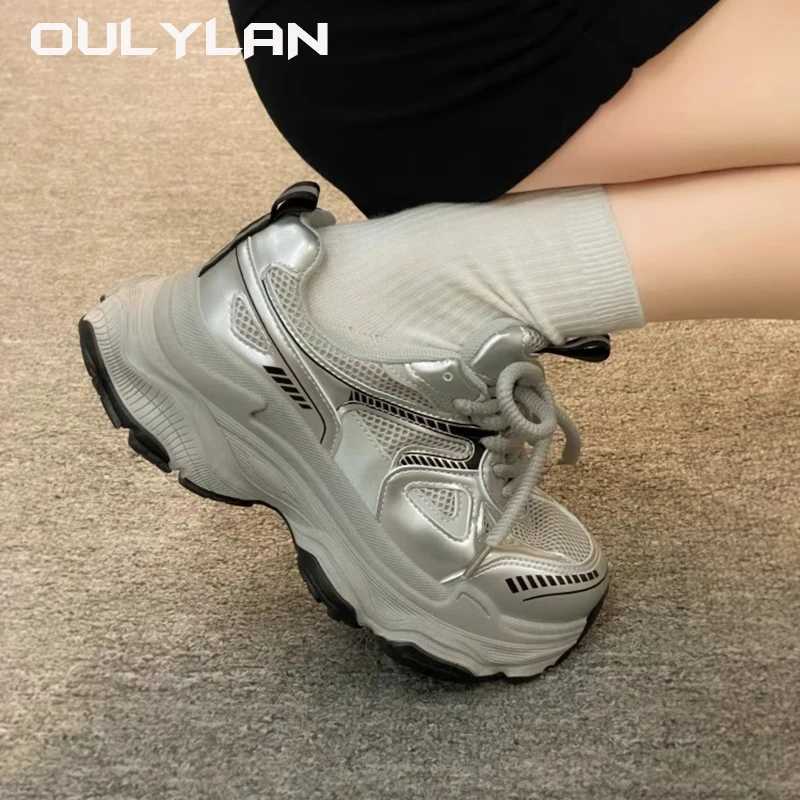 NEW Sneakers Shoes Female Sports Running Shoes Ladies ic Luxary Thick Sole Womens Chunky Casual Fitness Vulcanize ShoesC250304