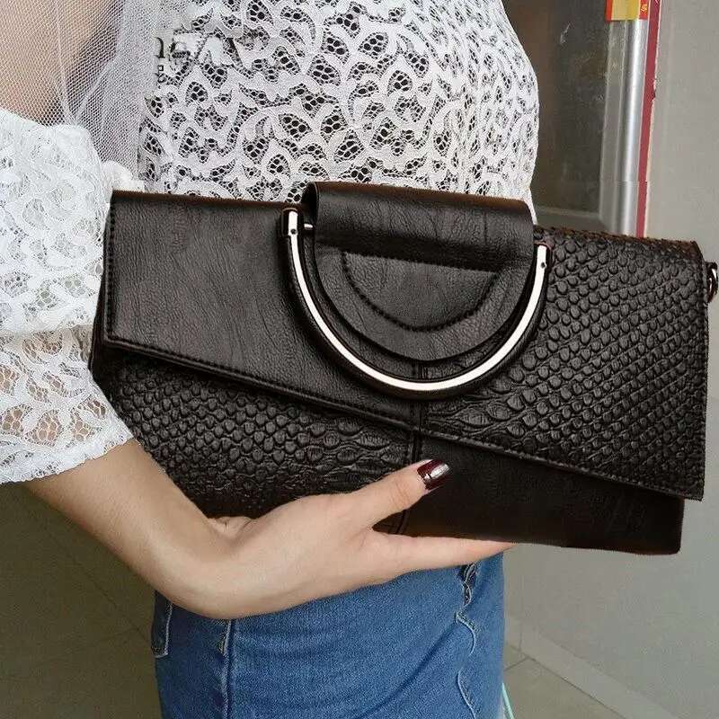 Designer Designer High Quality Soft PU Leather Handbag Women Purses Female Designer Brand Ladies Shoulder Crossbody Bag