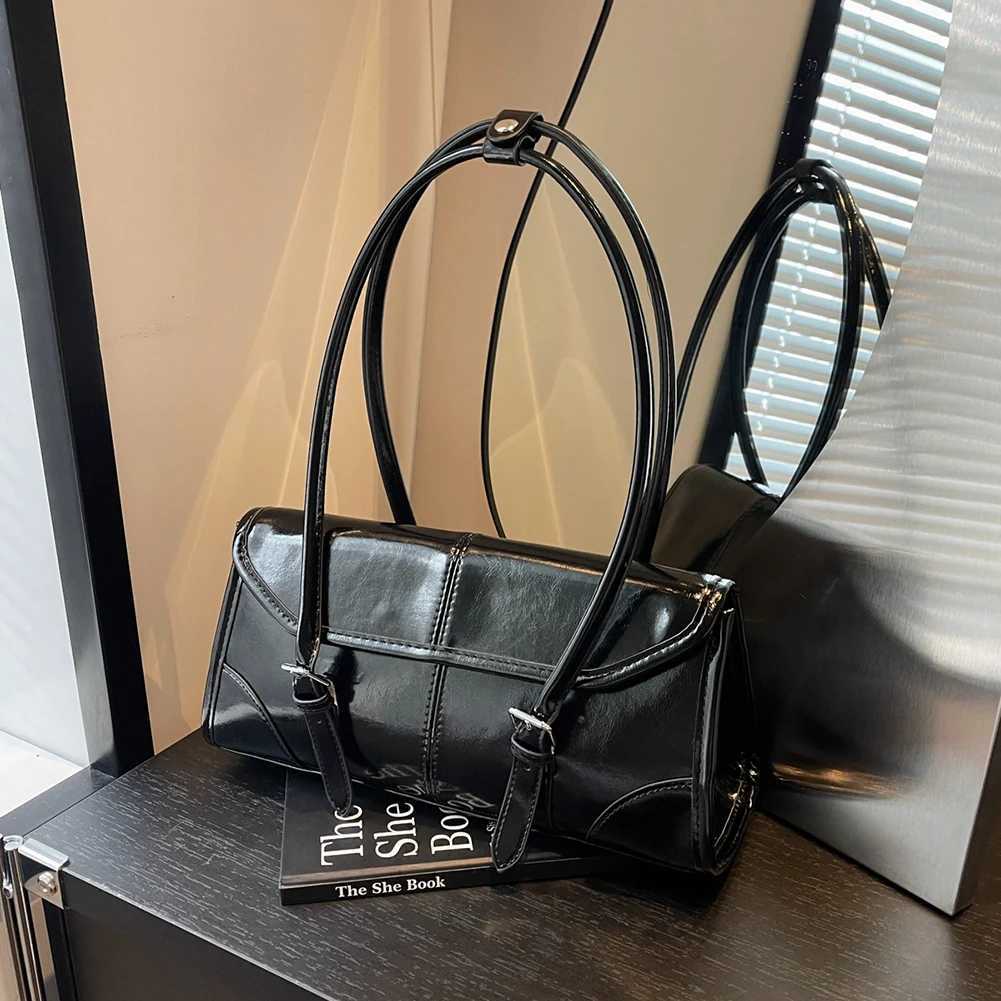 Elegant Red Bag for Women Shoulder Bag Handbag Purse Clutch PU Leather Trendy Top Handle Bags Travel Casual Commuter Bag Z250303