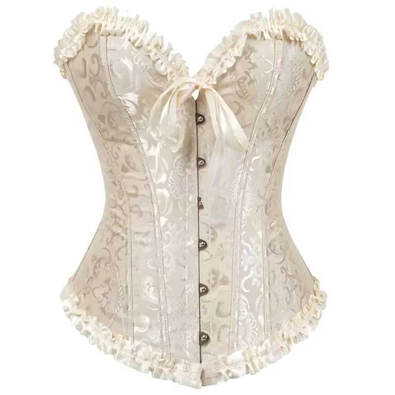 Vintage Corset Top Gothic Corsets Steampunk Bustier Lace Bustiers And Corsets Plus Size Sexy BustiersXJ250304