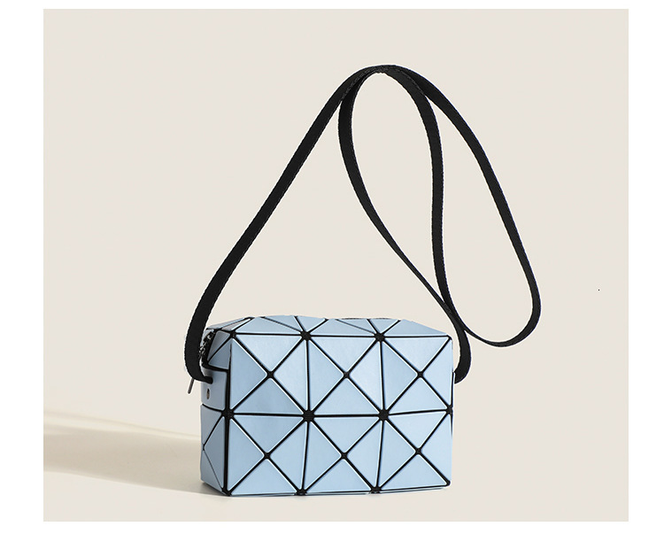 Japanese Cupid small square lifetime diamond grid women's mini mobile phone bag, single shoulder crossbody, unisex style