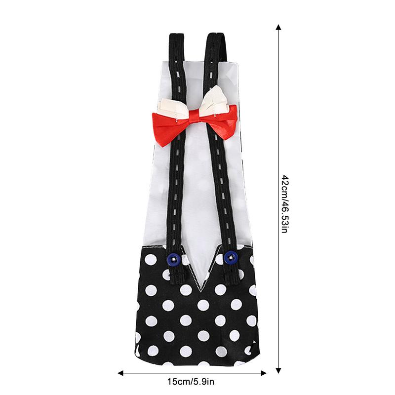 Pet Supplies Printing Washable Duck Diaper Chicken Duck Diaper Adjustable Nappy Clothes Bowknot Design With Elastic Band