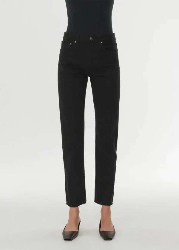 Long Pants 2025 New Loose Twisted Nine Point Straight Jeans Women