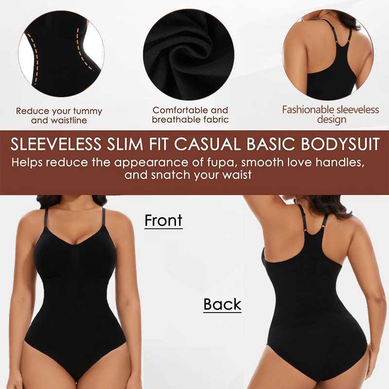 Female abdominal control shaping bodysuit strapless hip lifting shaping vest weight loss underwear 3XLXJ250304
