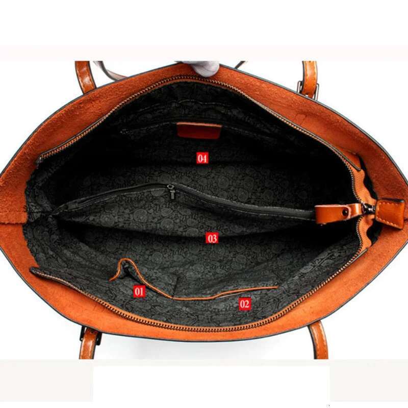 Shipping Woman Large Capacity For PU Leather Women Famous Brands Designer Shoulder Bag Ladies Tote Bags