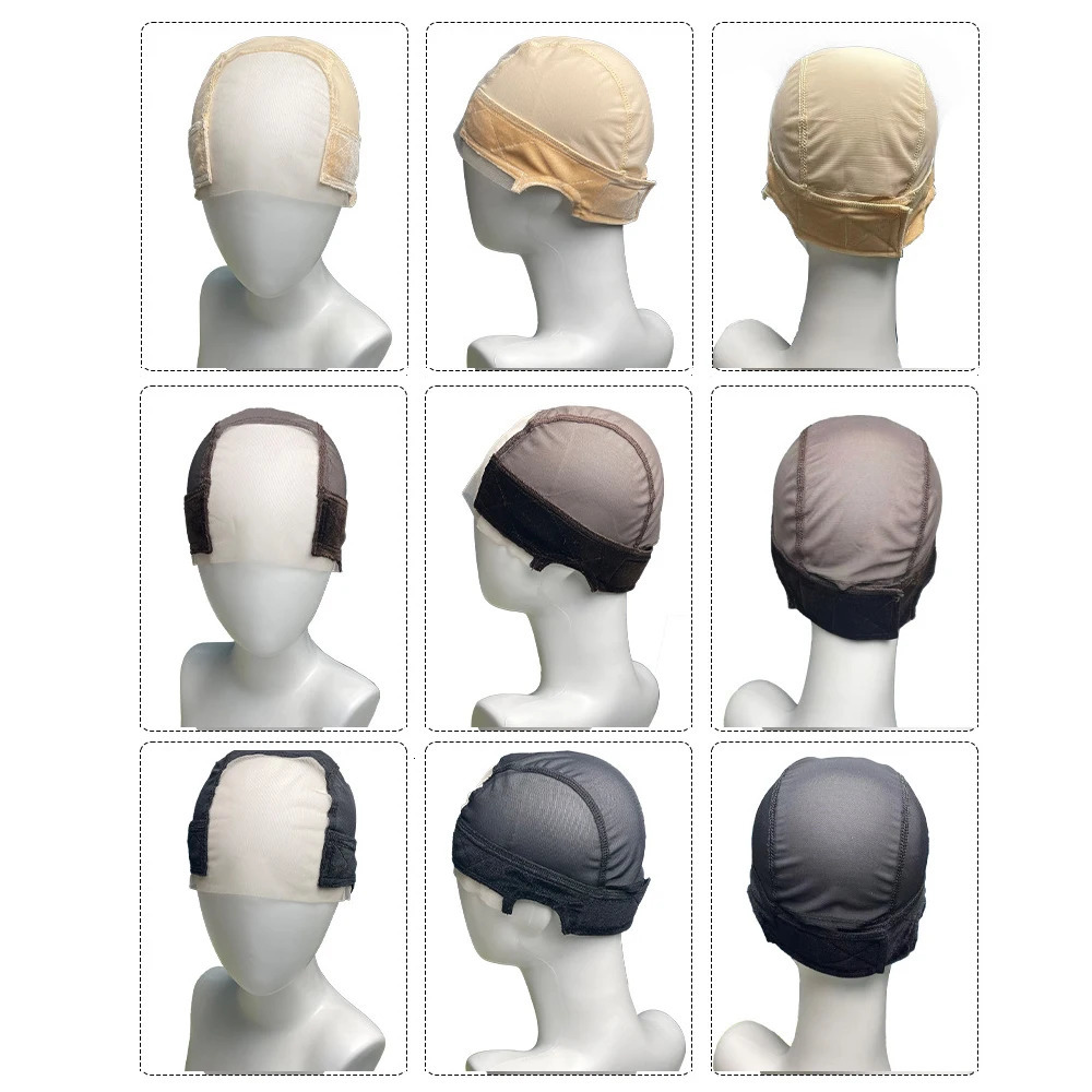 1pcs Lace Wig Grip Cap Women 4x5 Transparent Swiss Lace Front - Non-slip Adjustable Wig Gripper for Keeping Wigs In Place 250228