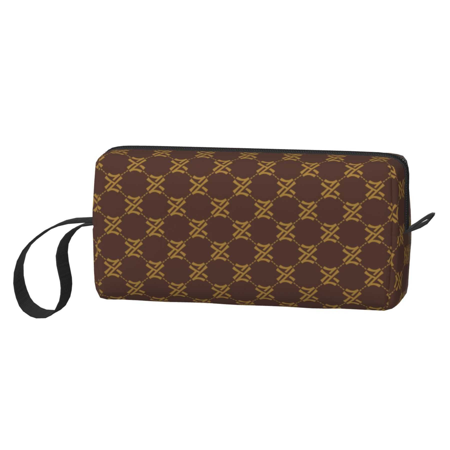 NXY Simple Portable Cosmetic Bag Designer Toilet Bag Women Outdoor Travel Storage Wash Bags Lady Handle Vanity Bags 250303