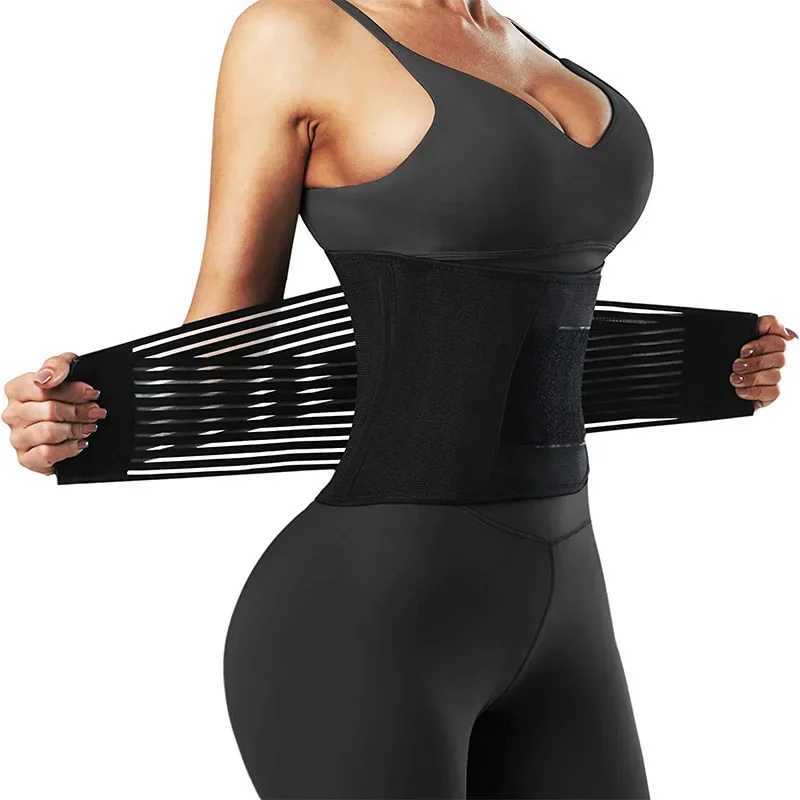 Womens Waist Trainer Body Shaper Slimming Belt Sheath Belly Tummy Control Sweat Shapewear Workout Gym Clothes Corset UnderwearXJ250304