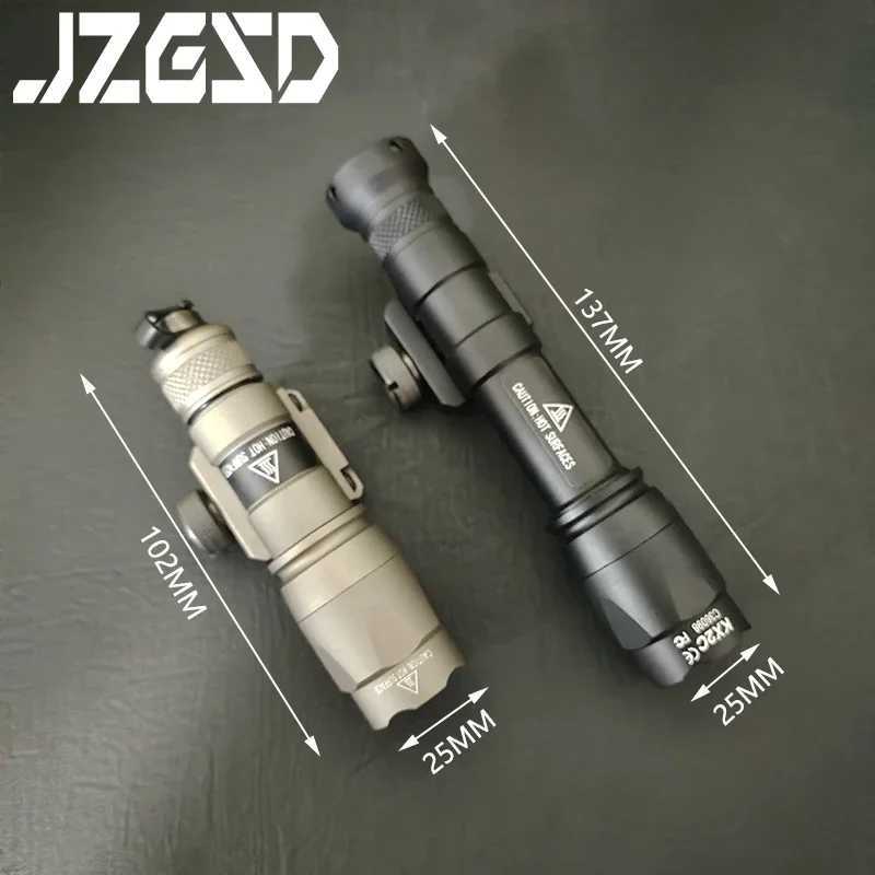 Tactical SF M300 M600C M300C A M300B Weapon Gun light Lanterna Airsoft Rif Flashlight Scout Lights Torch Hunting Pictinny RailXJ250303