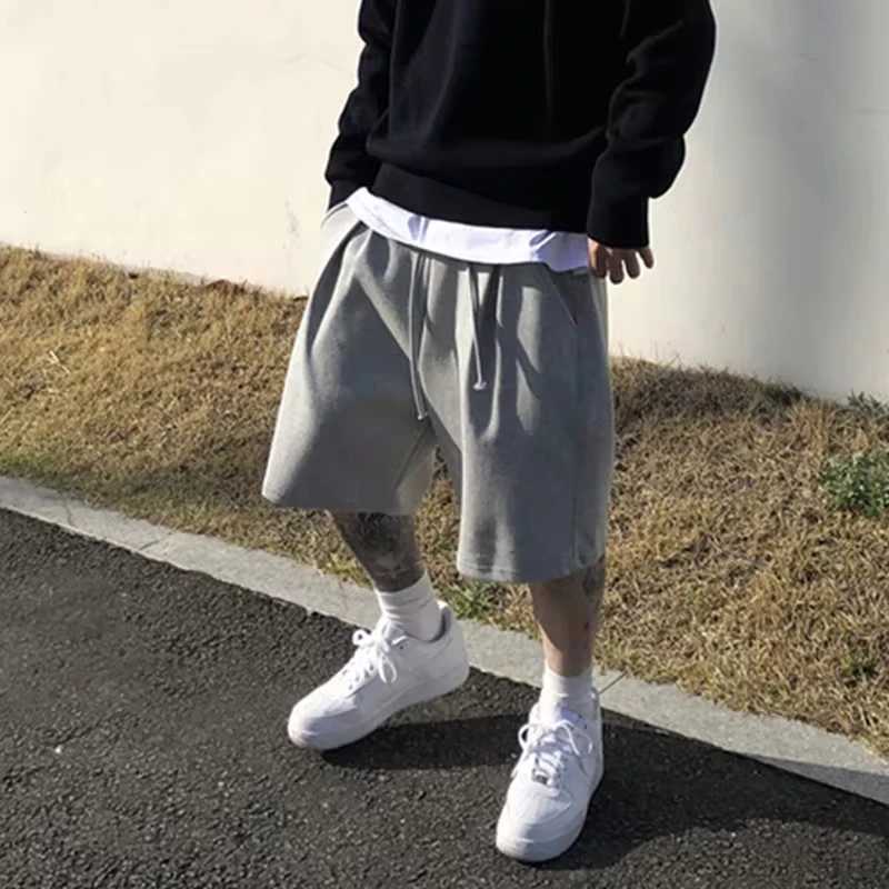 Mens summer Gym Fitness Loose Shorts Casual Street Hip Hop Workout Bodybuilding Breathable Short Pants Boardshorts SweatpantsT250304