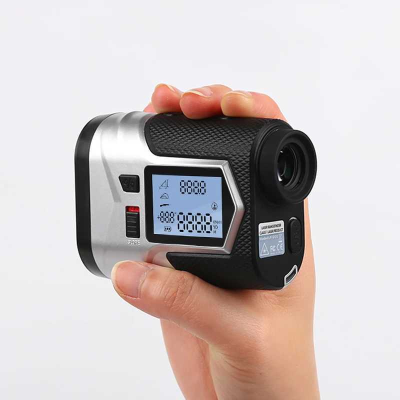 Golf Laser Rangefinder Rechargeable 1200m 650m with Slope Adjusted Flag-Lock Vibration Laser Distance Meter Telescope X250304