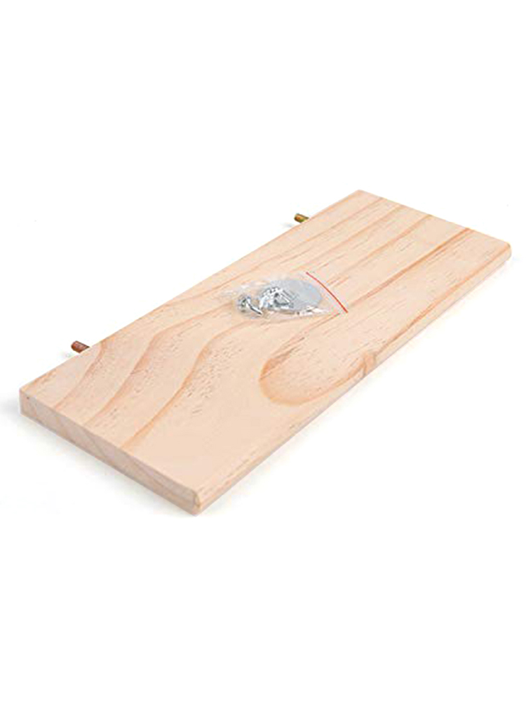Hamster Platform Pet Parrot Wooden Stand Toy Station Board Perches Paw Grinding Gerbils Parrots Pet Products