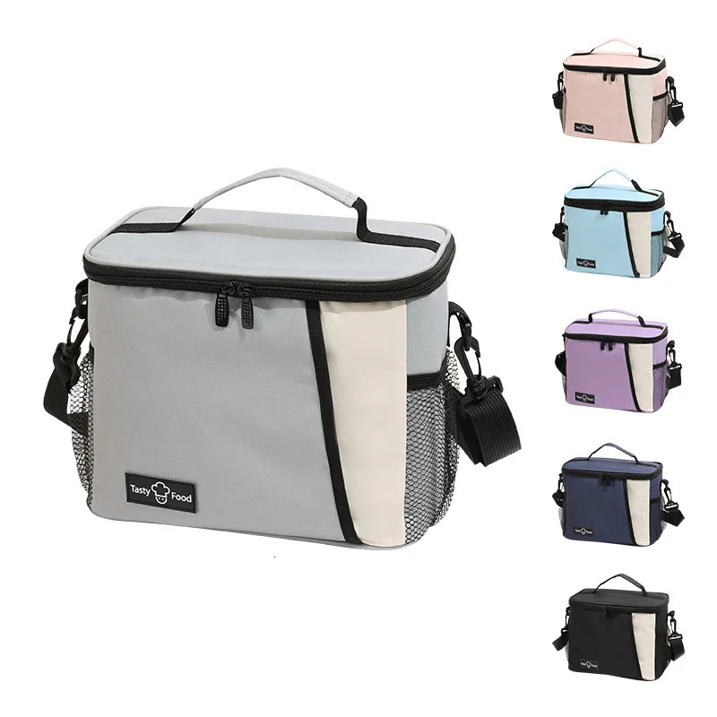 Insulated Lunch Bag Large Lunch Bags For Women Men Reusable Lunch Bag With Adjustable Shoulder Strap 250228