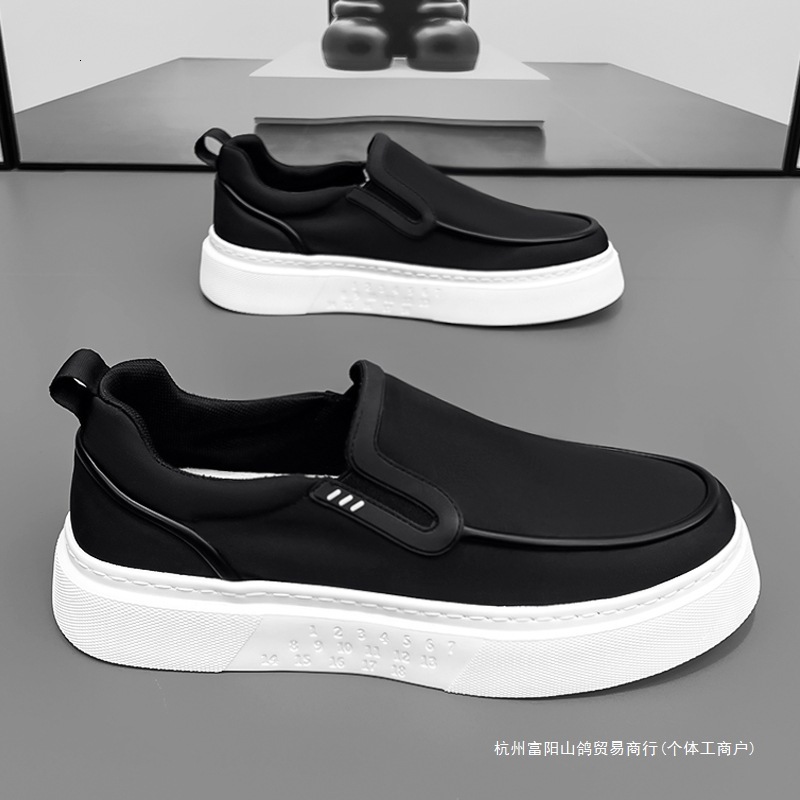 Canvas Men's 2025 Spring New Designer Shoes High-quality Lightweight Thick Soled Work Shoes Outdoor Fashionable And Breathable Casual Board Shoes